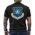 Air Force Space Command Afspc Usaf Us Space Force Men's Back Print T-shirt