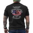 All Gave Some Some Gave All Thank You Veterans 291 Mens Back Print T-shirt