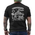 Anniversary Cruise 2023 Family Vacation Beach Matching Group Family Vacation Funny Designs Funny Gifts Mens Back Print T-shirt