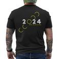 Astronomy Lovers 40824 Total Solar Eclipse 2024 Mens Back Print T-shirt