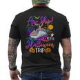 Aw Ship Halloween Cruise Squad Family 2023 Cruising Crew Men's T-shirt Back Print