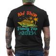 Aw Ship It's A Family Cruise 2023 Trip Vacation Matching Men's T-shirt Back Print