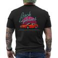Back To The Eighties Mens Back Print T-shirt