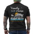 Bahamas Cruise 2023 Family Friends Group Vacation Matching Mens Back Print T-shirt
