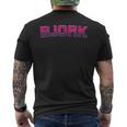 Bjork Men's T-shirt Back Print