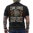 Cane Corso Italian Mastiff Italian Moloss Cane Corso Mens Back Print T-shirt