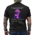 Capitalism More Like Crapitalism | Capitalism Sucks Mens Back Print T-shirt