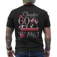 Chapter 60 Fabulous Since 1963 60Th Birthday Queen Men's T-shirt Back Print