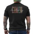 Cheerleading Coach Cute Cheer For Coach Appreciation Men's T-shirt Back Print