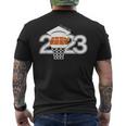 Class 2023 Graduation Senior Basketball Player Men's Back Print T-shirt