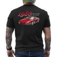 Classic Cars1986 Luxury Italian Sports Car Red Sports Car Mens Back Print T-shirt