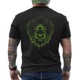 Clown Head Grim Reaper Man Or Woman Halloween Mens Back Print T-shirt