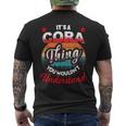 Cora Retro Name Its A Cora Thing Mens Back Print T-shirt