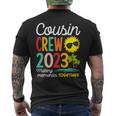 Cousin Crew 2023 Summer Vacation Beach Family Trip Matching Mens Back Print T-shirt