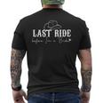 Cowgirls Nashville Bachelorette Ride Before Im A Bride Mens Back Print T-shirt