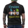 Cruise Squad 2023 Funny Gnomes Cruising Trip Vacation Group Mens Back Print T-shirt