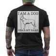 Czechoslovakian Wolfdog Dog Lover Men's T-shirt Back Print