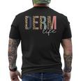 Derm Life Cosmetic Dermatologist Dermatology Men's T-shirt Back Print