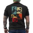 Dirt Bike Rider Motocross Enduro Dirt Biking Mens Back Print T-shirt