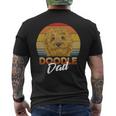 Doodle Dad Pet Golden Doodle Dog Mens Goldendoodle Mens Back Print T-shirt
