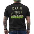 Drain The Swamp Men's T-shirt Back Print Drain The Swamp Men's T-shirt Back Print