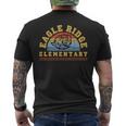 Eagle Ridge Elementary Vintage Mens Back Print T-shirt