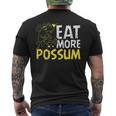 Eat More Possum Funny Trailer Park Redneck Hillbilly Mens Back Print T-shirt