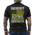 Emergency Response Coordinator 911 Operator Dispatcher Men's T-shirt Back Print