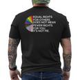 Equal Rights For Others Its Not Pie Lgbt Ally Pride Month Mens Back Print T-shirt