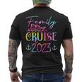 Family Cruise 2023 Travel Trip Holiday Family Matching Squad Mens Back Print T-shirt