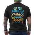 Family Cruise Caribbean 2023 Summer Matching Vacation 2023 Mens Back Print T-shirt