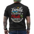 Family Vacation Florida 2023 Beach Summer Vacation 2023 Mens Back Print T-shirt
