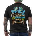 Family Vacation Punta Cana 2023 Dominican Republic Vacation Mens Back Print T-shirt