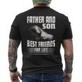 Father And Son Best Friends For Life Cool Matching Family Men's Back Print T-shirt