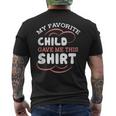 My Favorite Child Gave This Mom Dad Sayings For Women Men's Back Print T-shirt