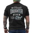 My Favorite Daughter Gave Me This Fathers Day Men's Back Print T-shirt