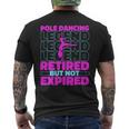 Fitness Retired Dancer Fit Pole Dancing Mens Back Print T-shirt