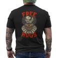 Free Hugs Clown - Creepy Evil Killer Halloween Scary Clown Mens Back Print T-shirt