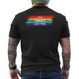 From Hawaii With Pride Lgbtq Motivational Quote Lgbt Mens Back Print T-shirt