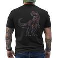 Polka DotRex Dinosaur September 15Th Dot Day Boys Men's T-shirt Back Print