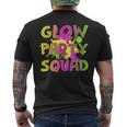 Glow Party Squad Lets Glow Crazy 80S Retro Costume Party Mens Back Print T-shirt