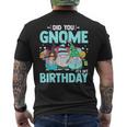 Did You Gnome It's My Birthday Gnomies Party Gnome Lover Men's T-shirt Back Print