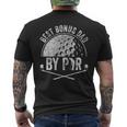 Golf Lover Sports Golfer Best Bonus Dad By Par Men's Back Print T-shirt