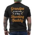 Grandpa Is Getting A New Shooting Buddy - For New Grandpas Mens Back Print T-shirt