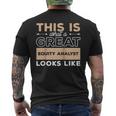This Is What A Great Equity Analyst Looks Like Men's T-shirt Back Print