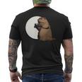 Groundhog Day Shadow Puppet Men's T-shirt Back Print Groundhog Day Shadow Puppet Men's T-shirt Back Print