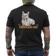 Halloween French Bulldog Dog Frenchie Spooky Ghost Men's T-shirt Back Print