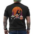 Halloween Gnomes Witch Cauldron Creepy Halloween Costume Men's T-shirt Back Print