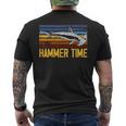 Hammer Time Hammerhead Shark Marine Biology Animal Men's T-shirt Back Print