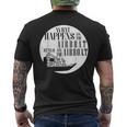 What Happens On The Airboat Stays On The Airboat Men's T-shirt Back Print